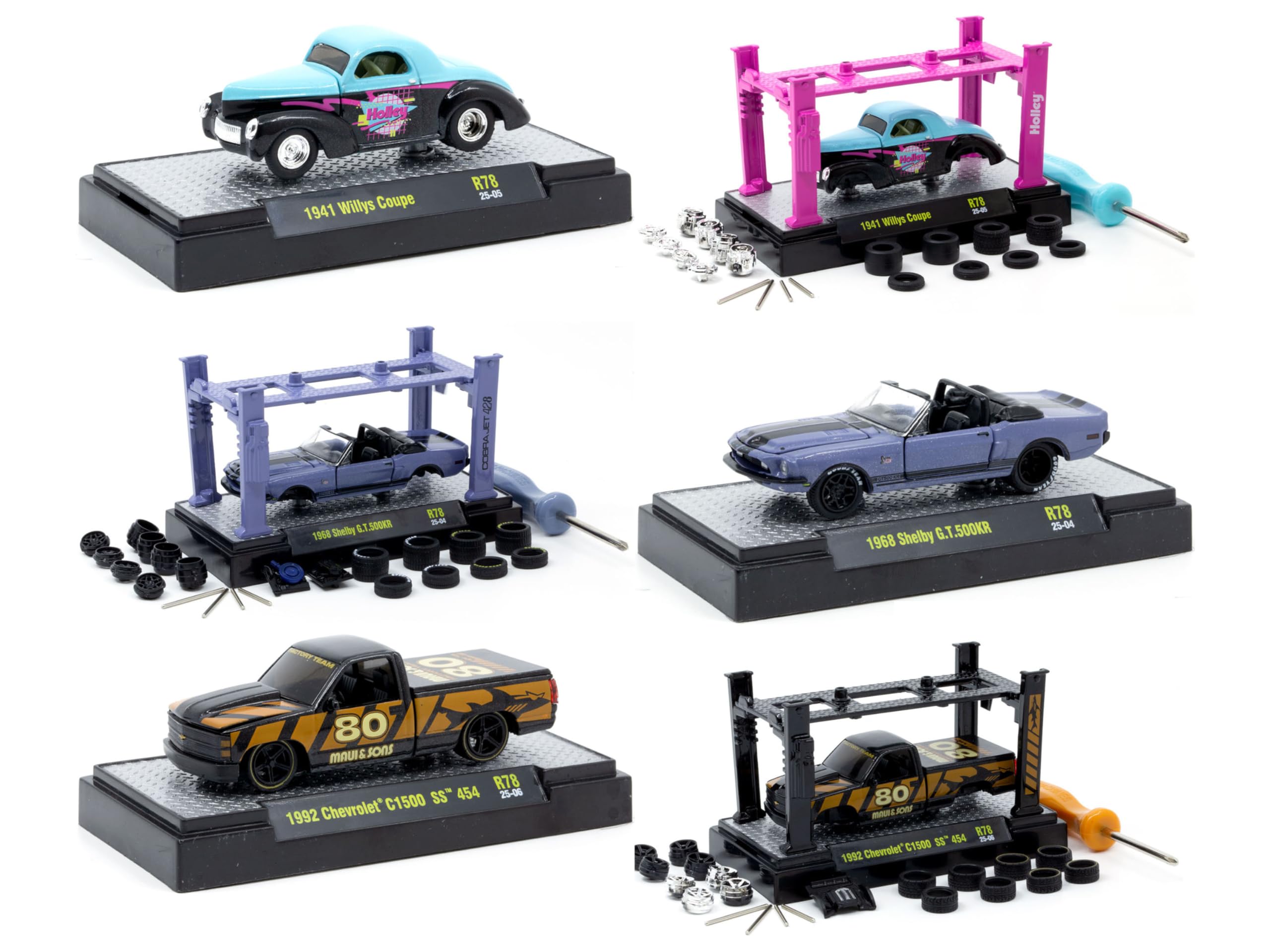 M2 Machines ミニカーセット 1/64 M2 Machines 1:64 Model-Kit Release 67 Assortment 37000-67 | eBay